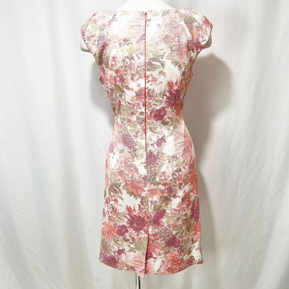 Adrianna Papell Pink Floral Dress - Picture 12 of 13